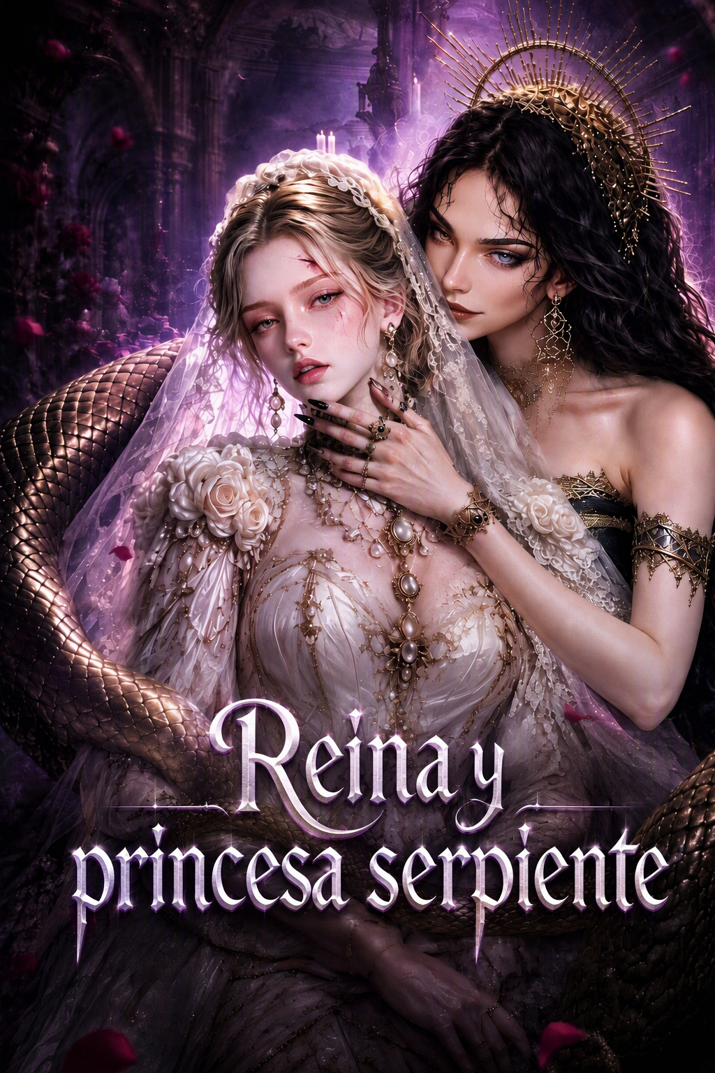 Reina y princesa serpiente