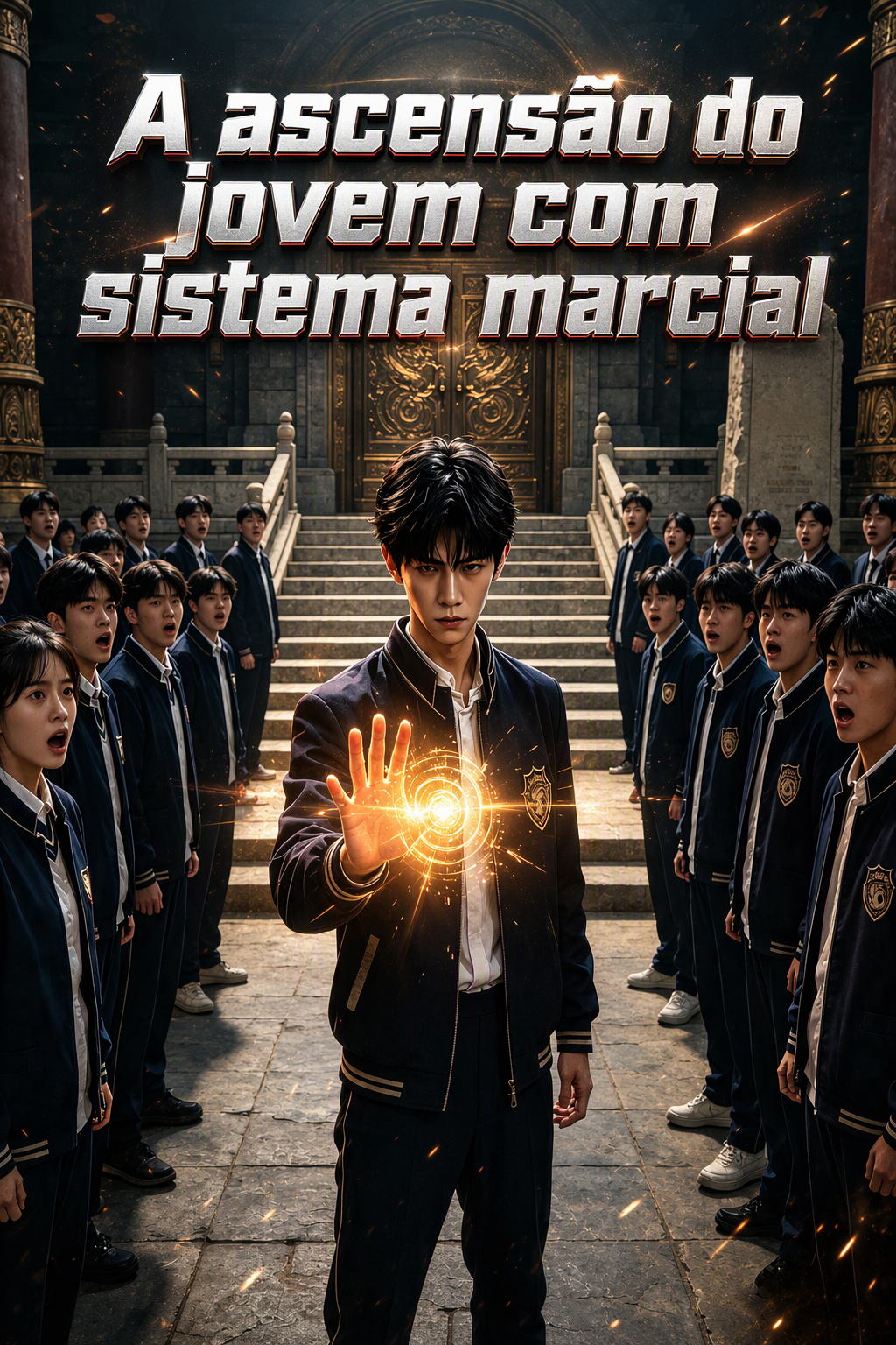 A ascensão do jovem com sistema marcial