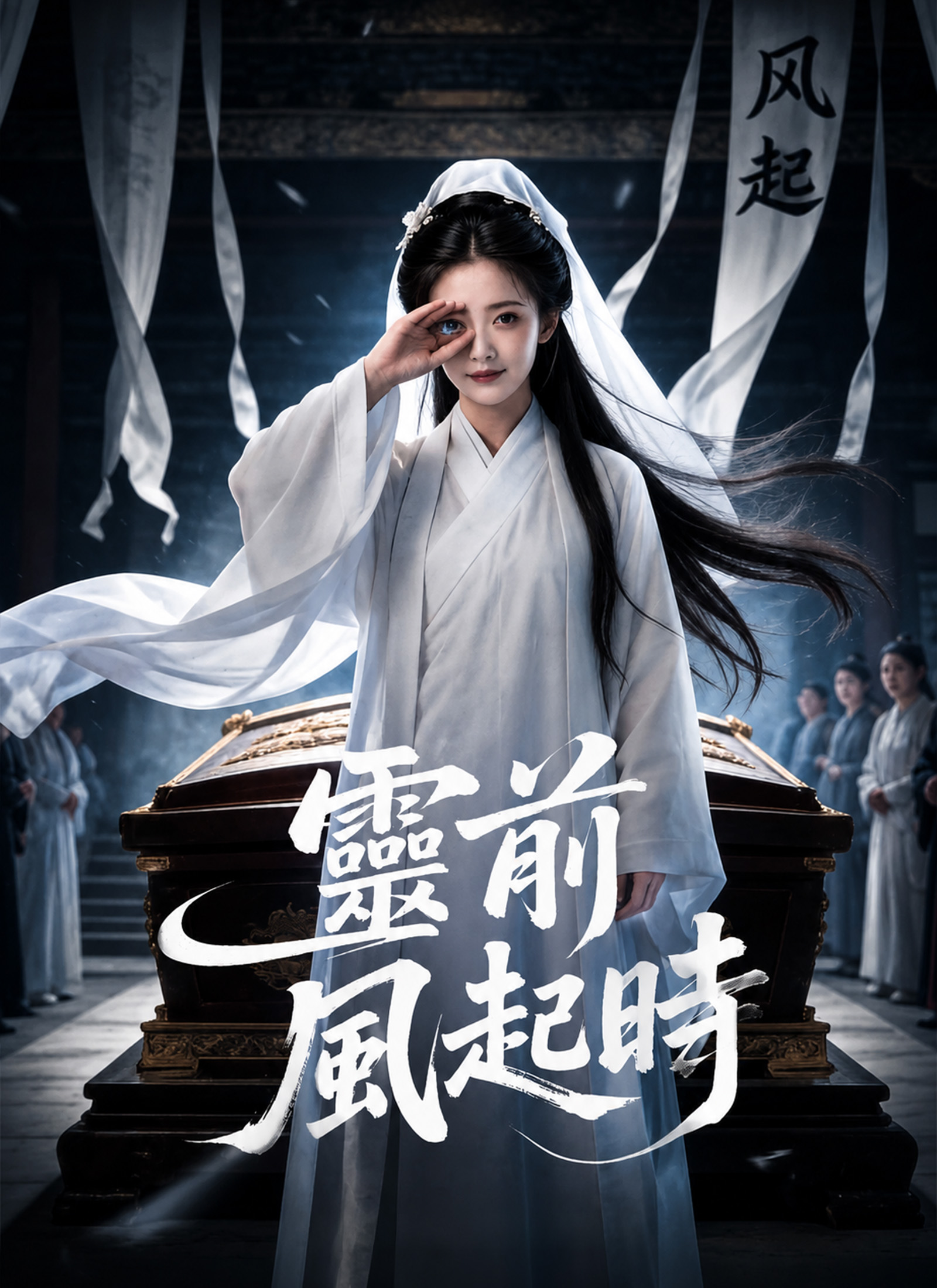 靈前風起時