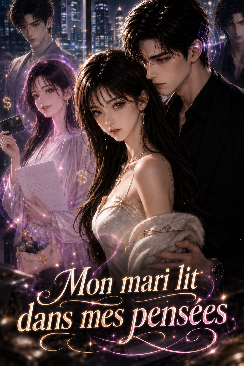 Mon mari lit dans mes pensées