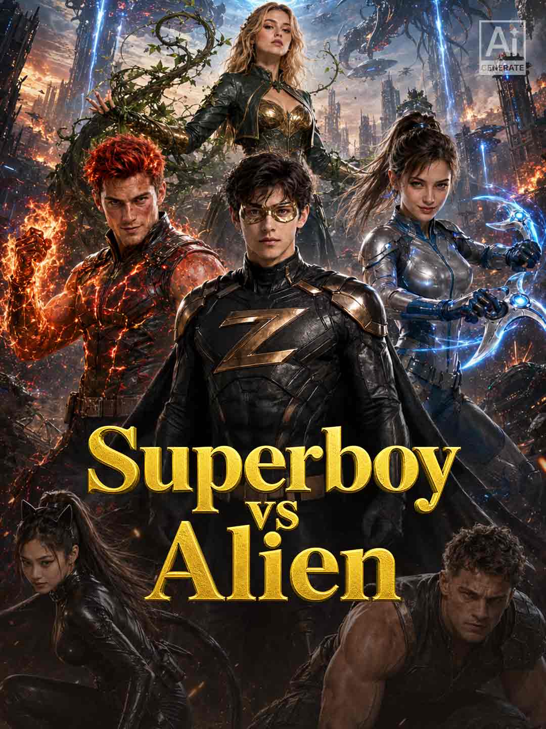 (Dubbing) Superboy vs Alien