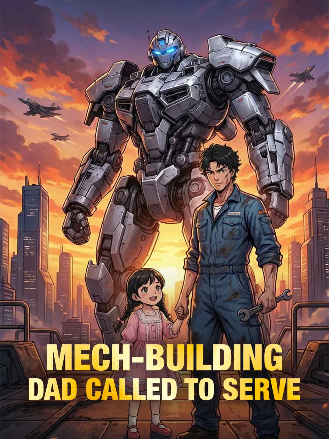 (Dubbing) Mech‑Building Dad Called to Serve