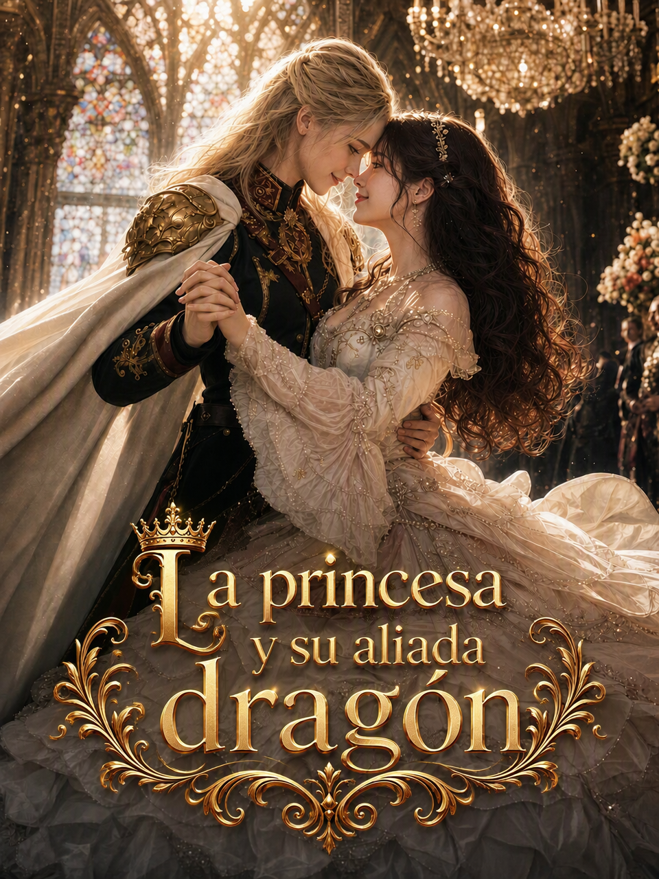 La dragona al lado de la reina