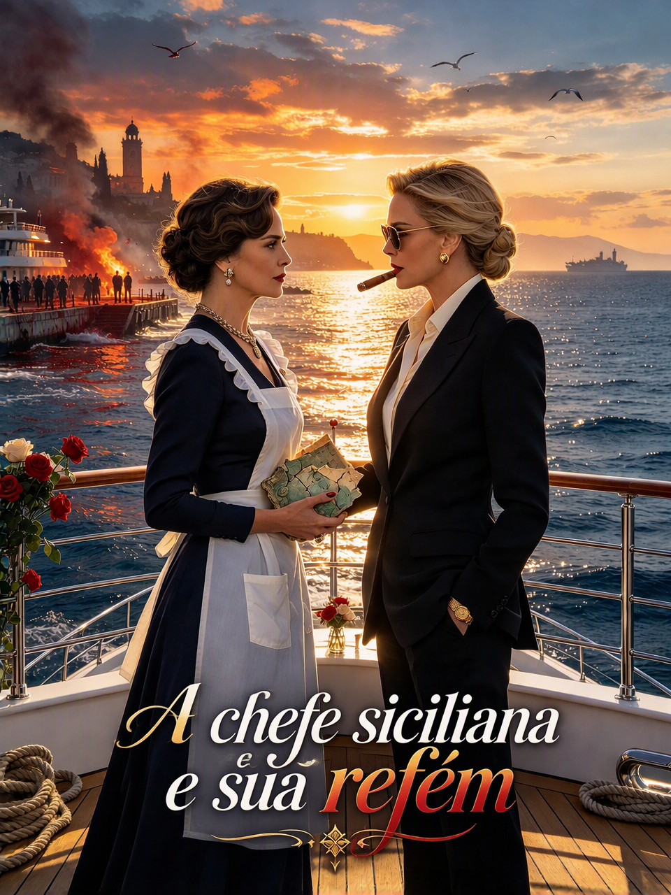 A chefe siciliana e sua refém