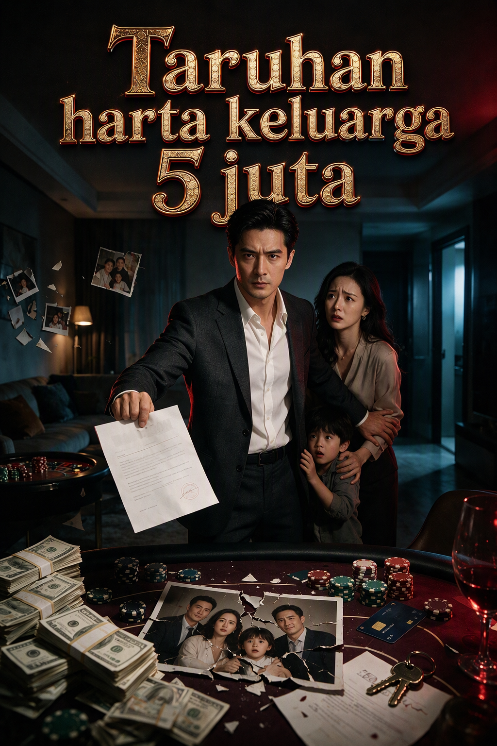 Taruhan harta keluarga 5 juta