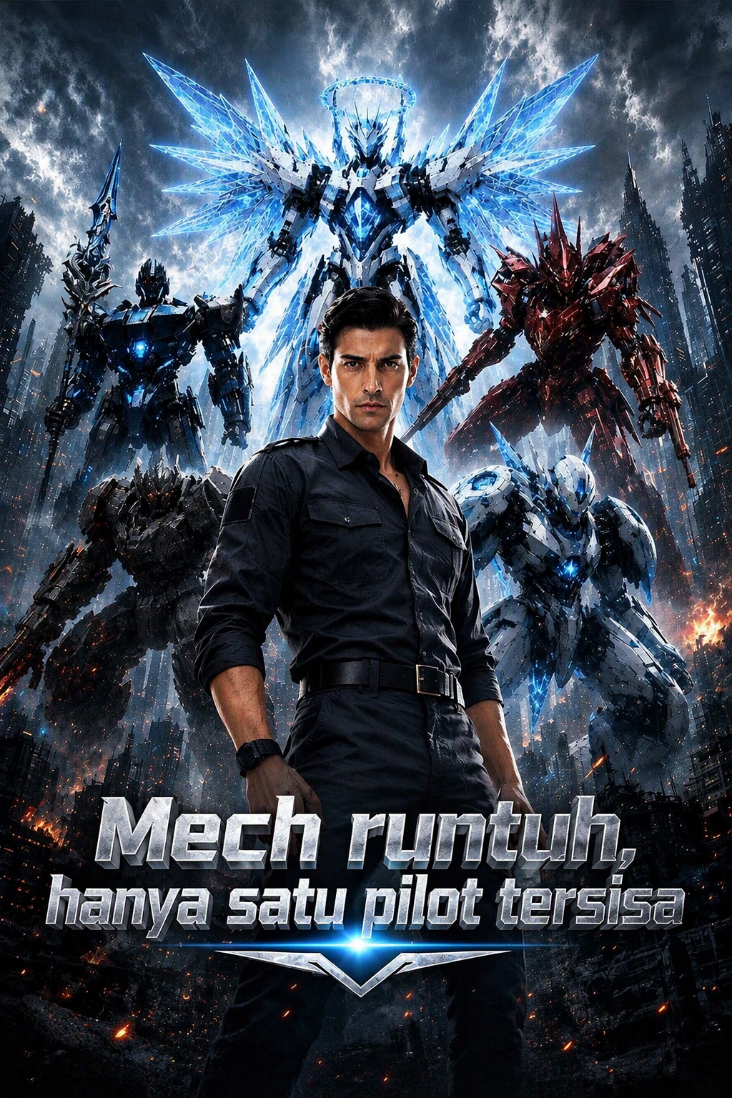 Mech runtuh, hanya satu pilot tersisa