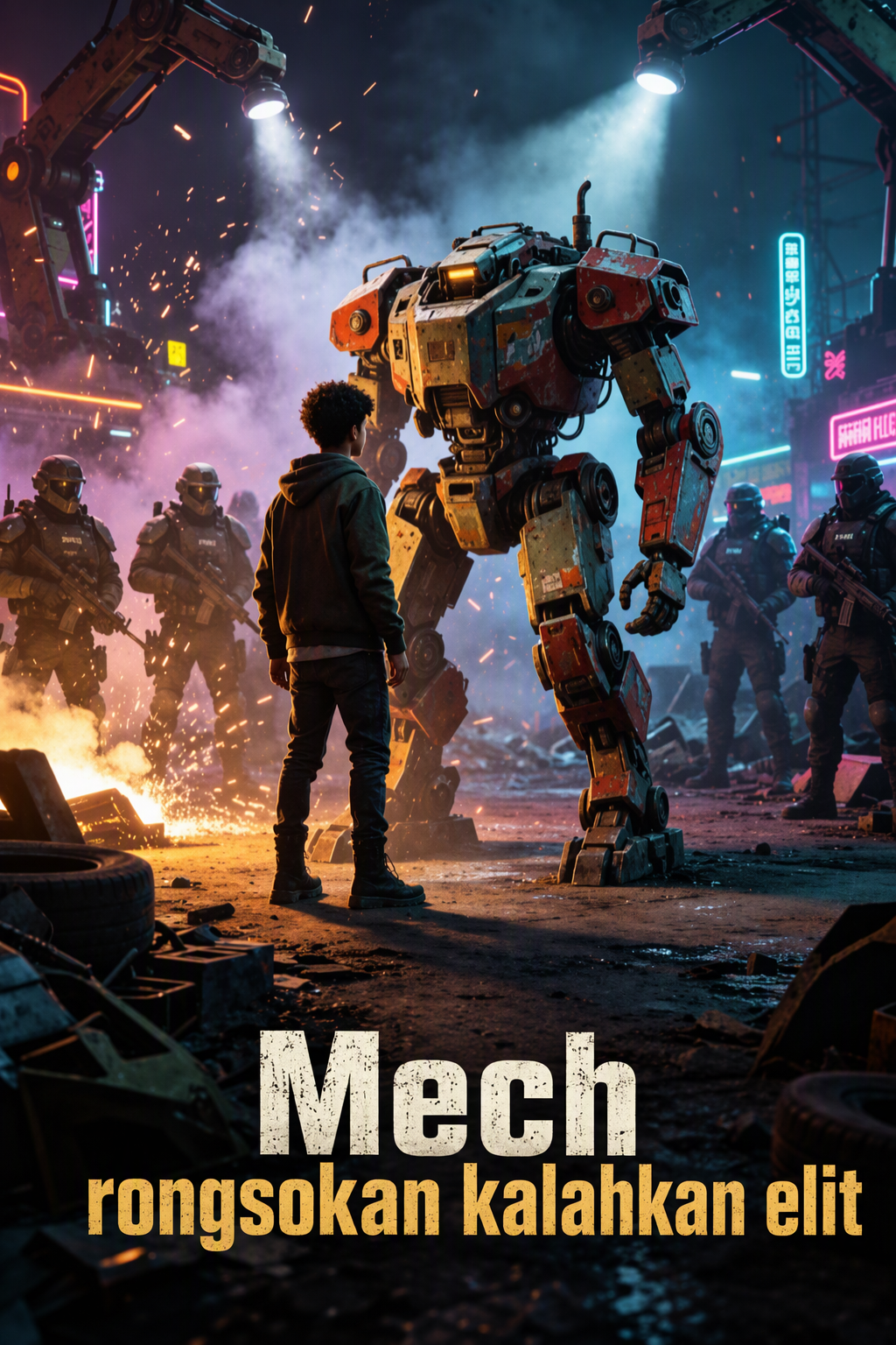 Mech rongsokan kalahkan elit