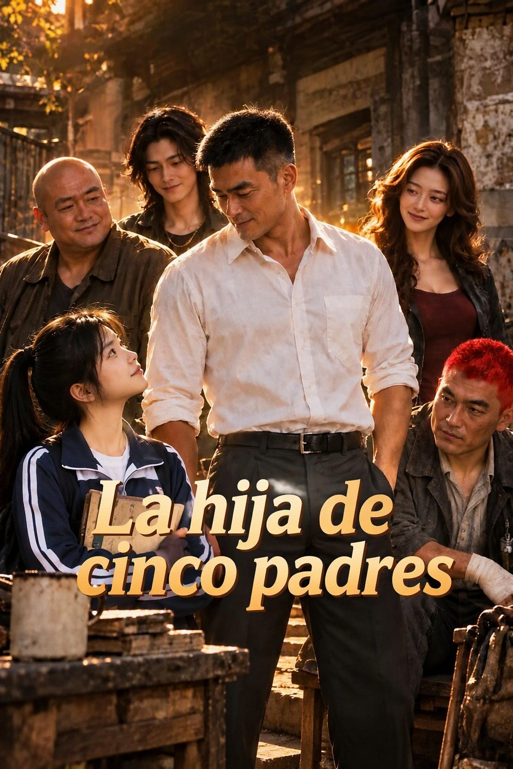 La hija de cinco padres