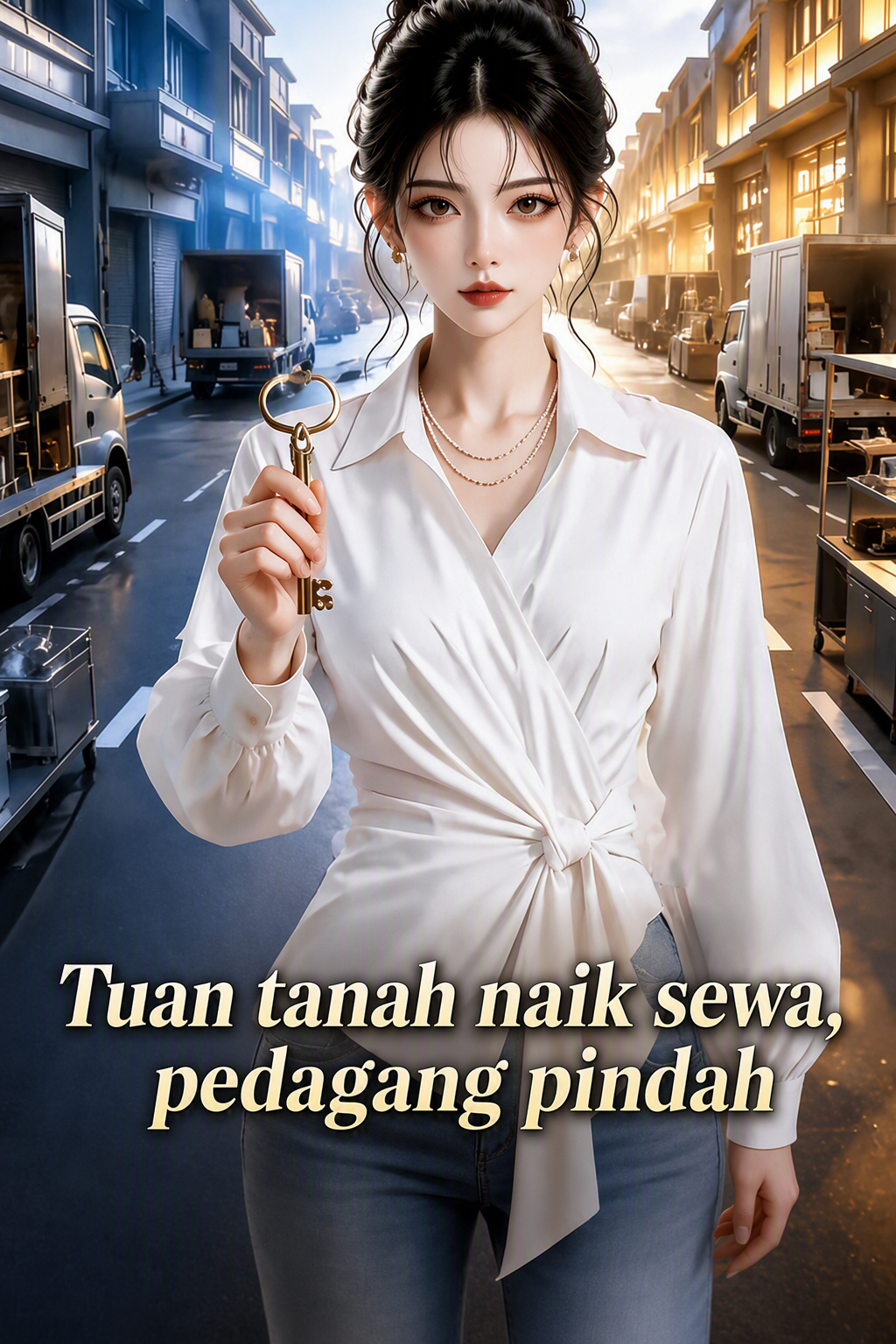 Tuan tanah naik sewa, pedagang pindah