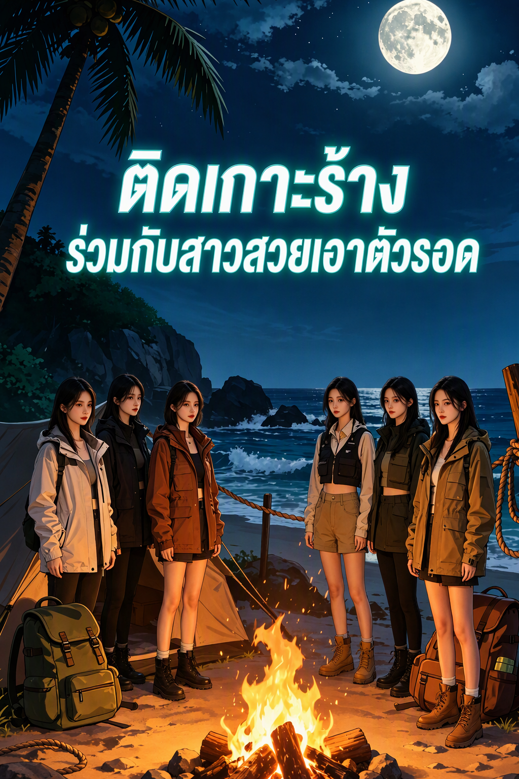 ติดเกาะร้างร่วมกับสาวสวยเอาตัวรอด