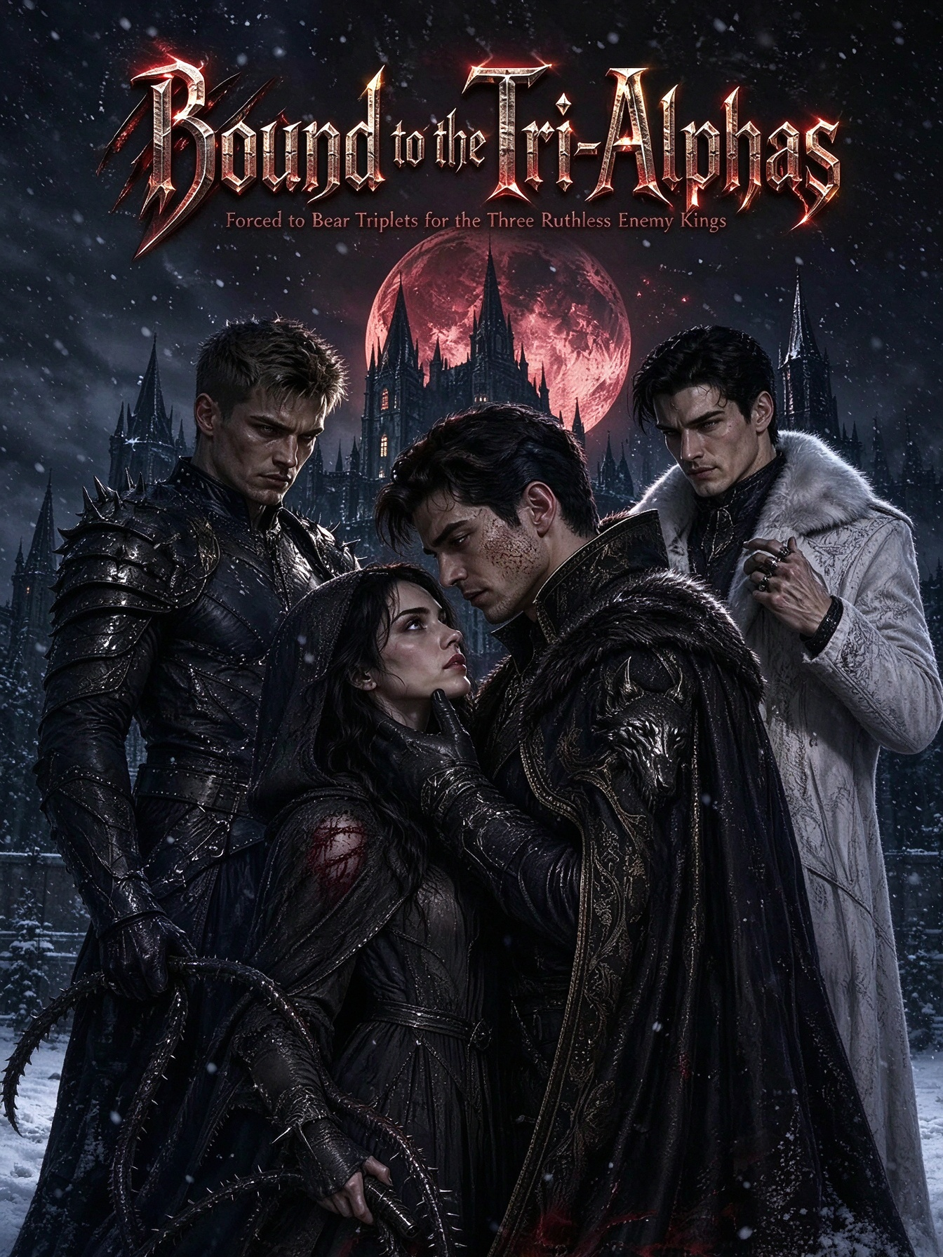 Bound to Three Alpha Wolf Kings