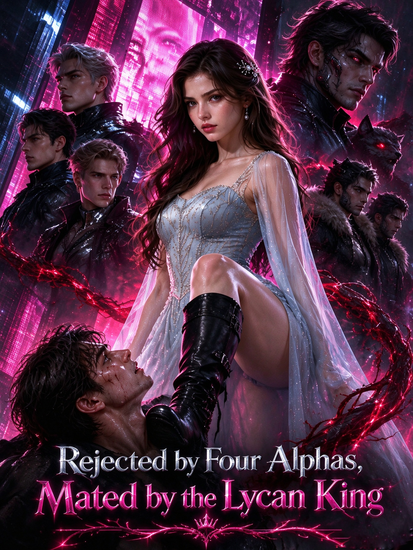 Rejected by Four Alphas, Mated by the Lycan King