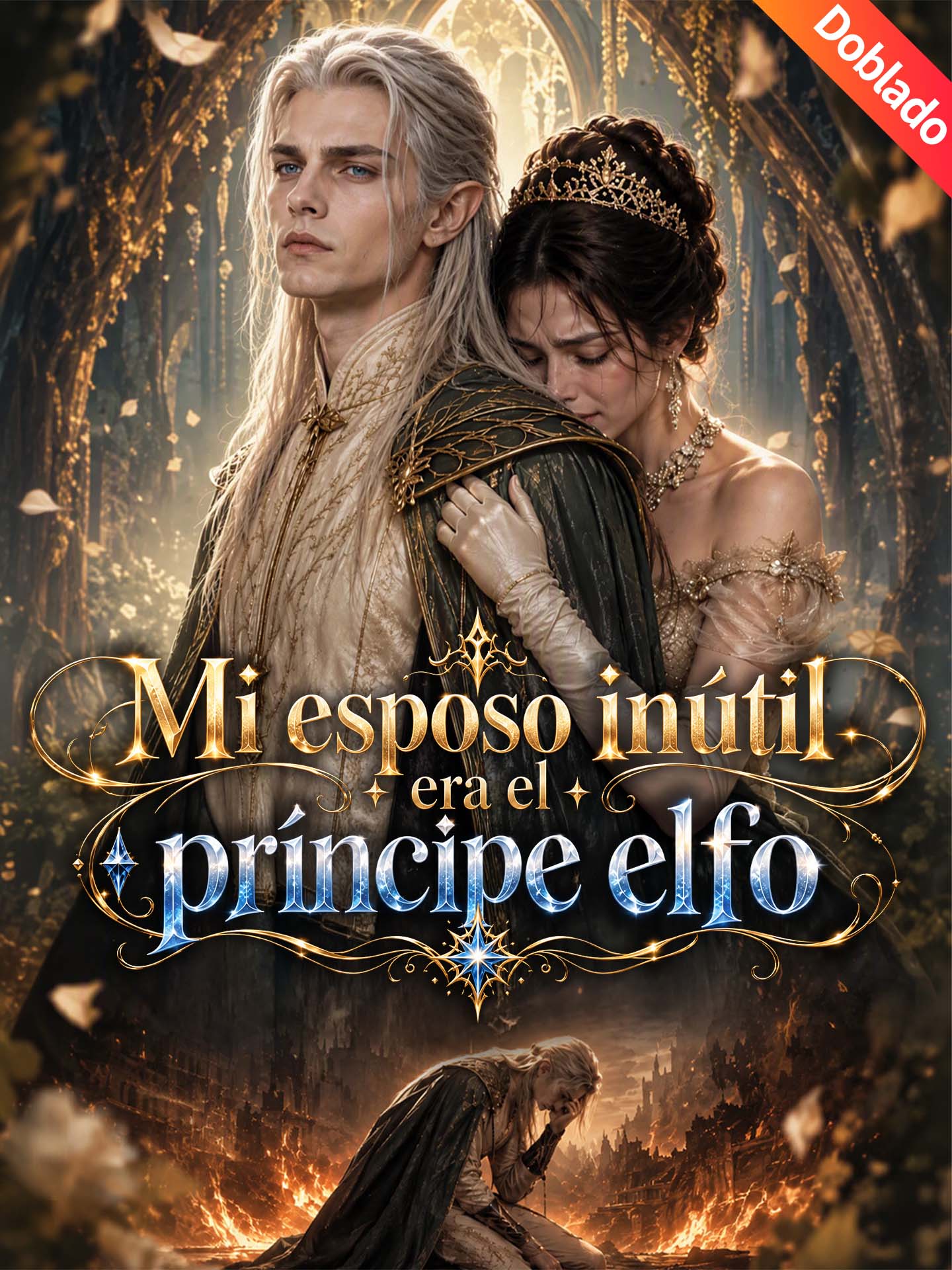 [Doblado]Mi esposo inútil era el príncipe elfo