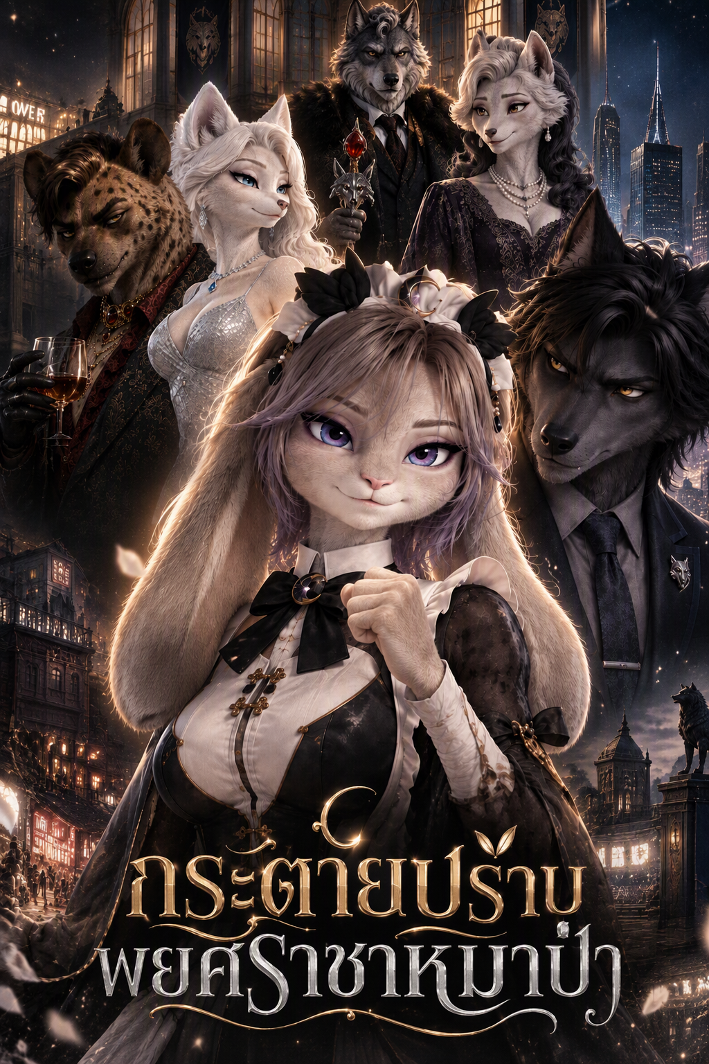 กระต่ายปราบพยศราชาหมาป่า