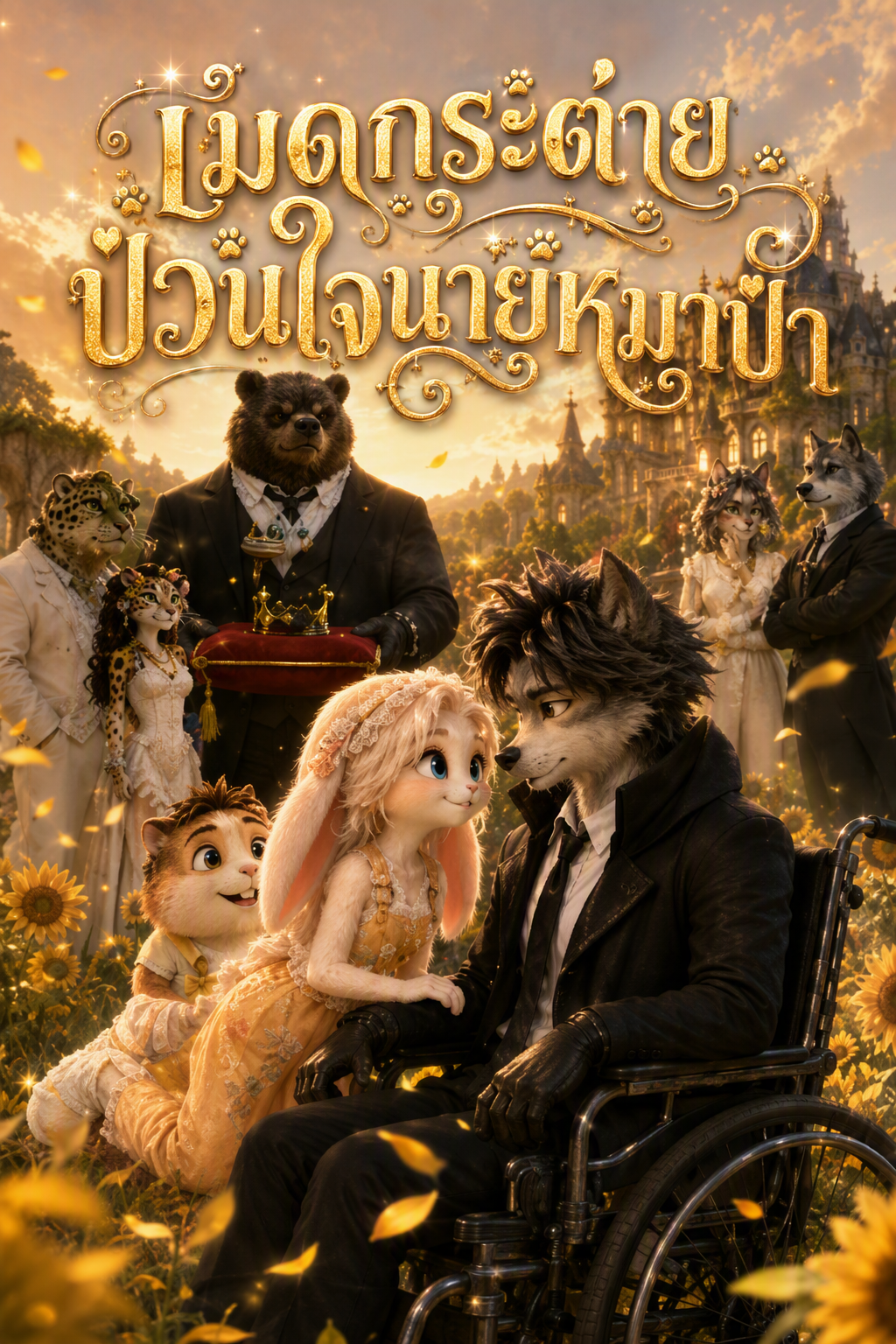 เมดกระต่ายป่วนใจนายหมาป่า