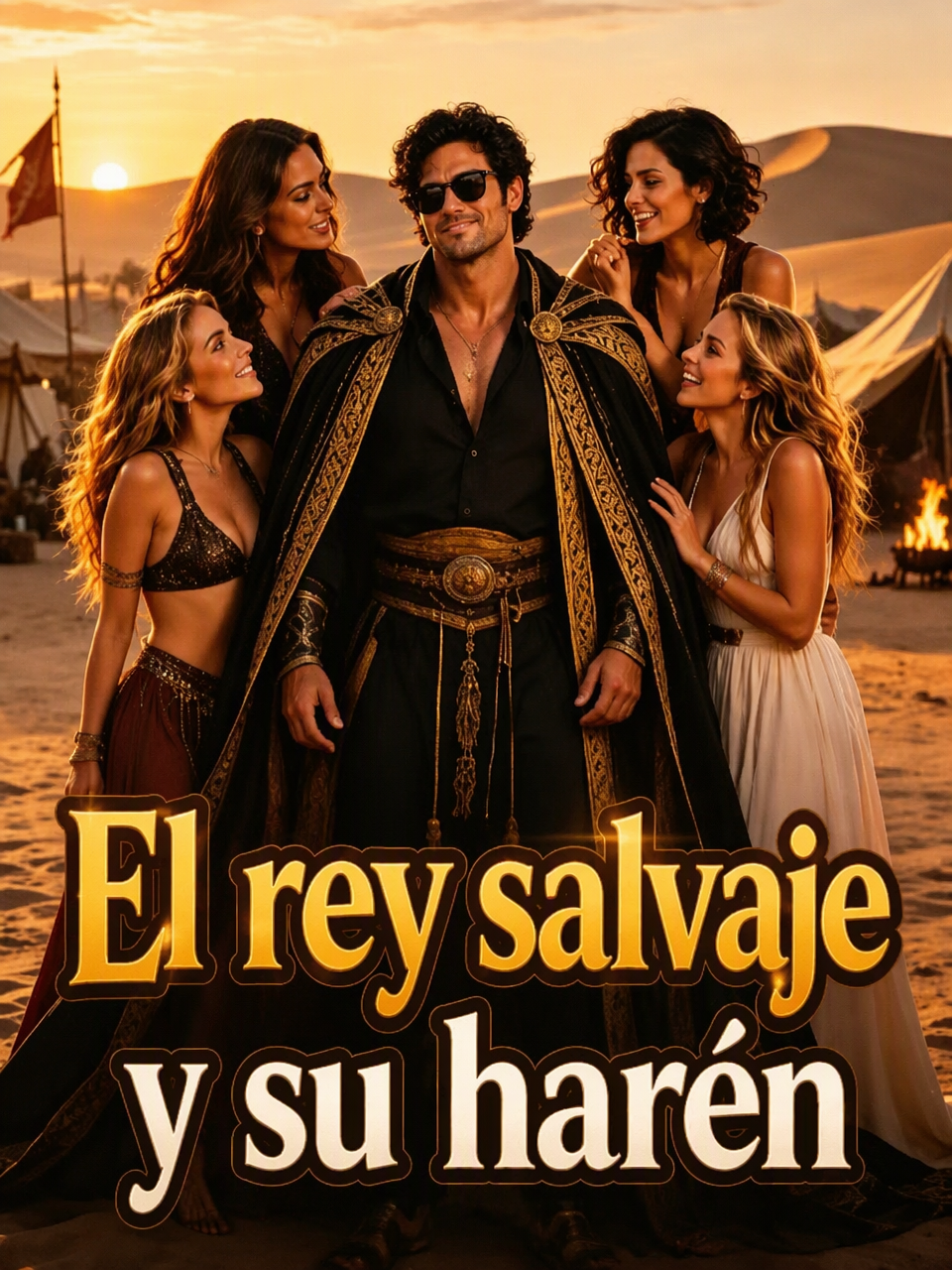 El rey salvaje y su harén