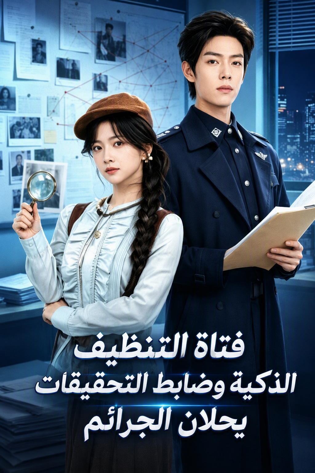 فتاة التنظيف الذكية وضابط التحقيقات يحلان الجرائم