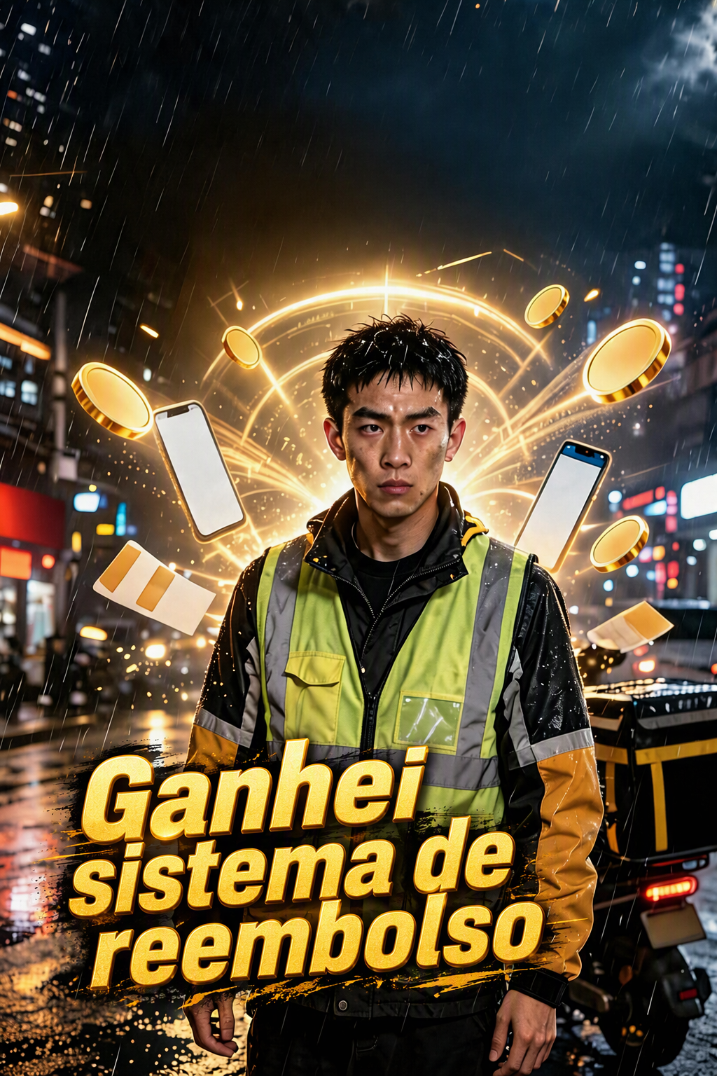 Ganhei sistema de reembolso