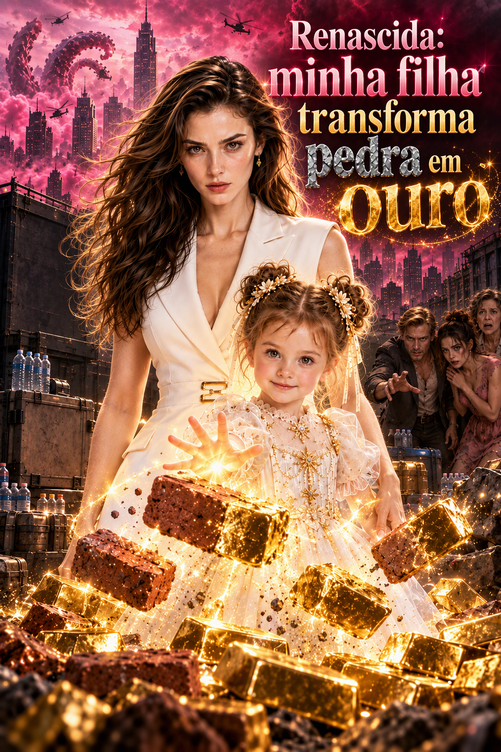 Renascida: minha filha transforma pedra em ouro