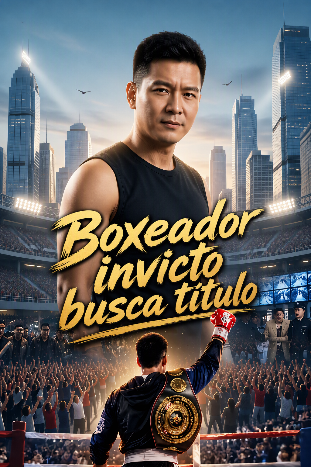 Boxeador invicto busca título