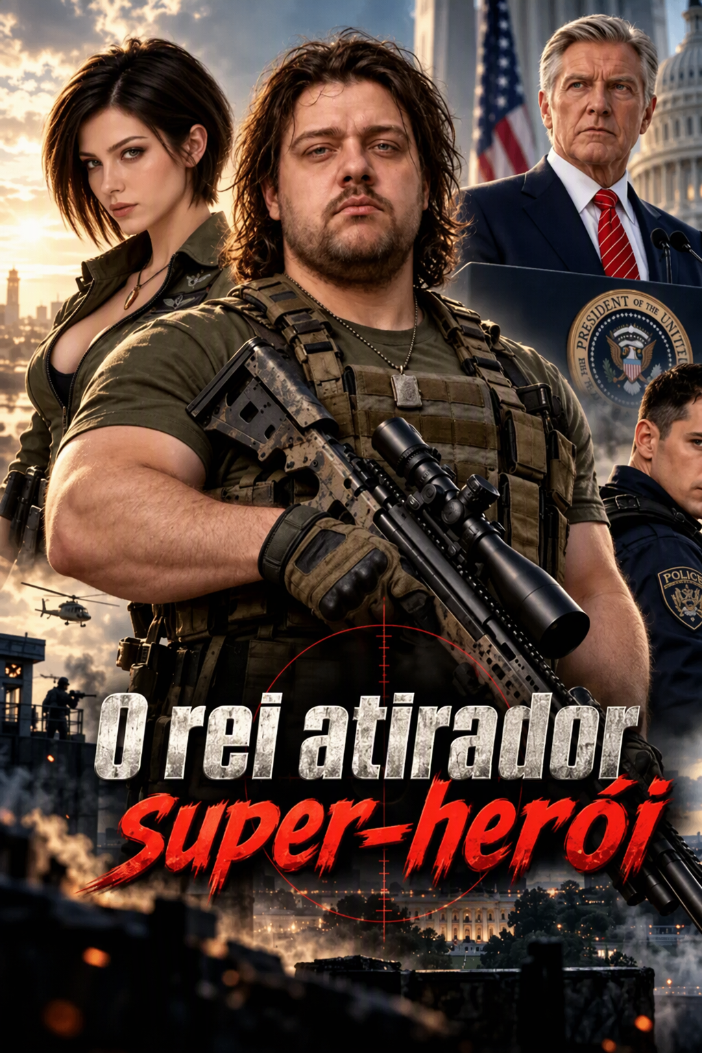 O rei atirador super-herói