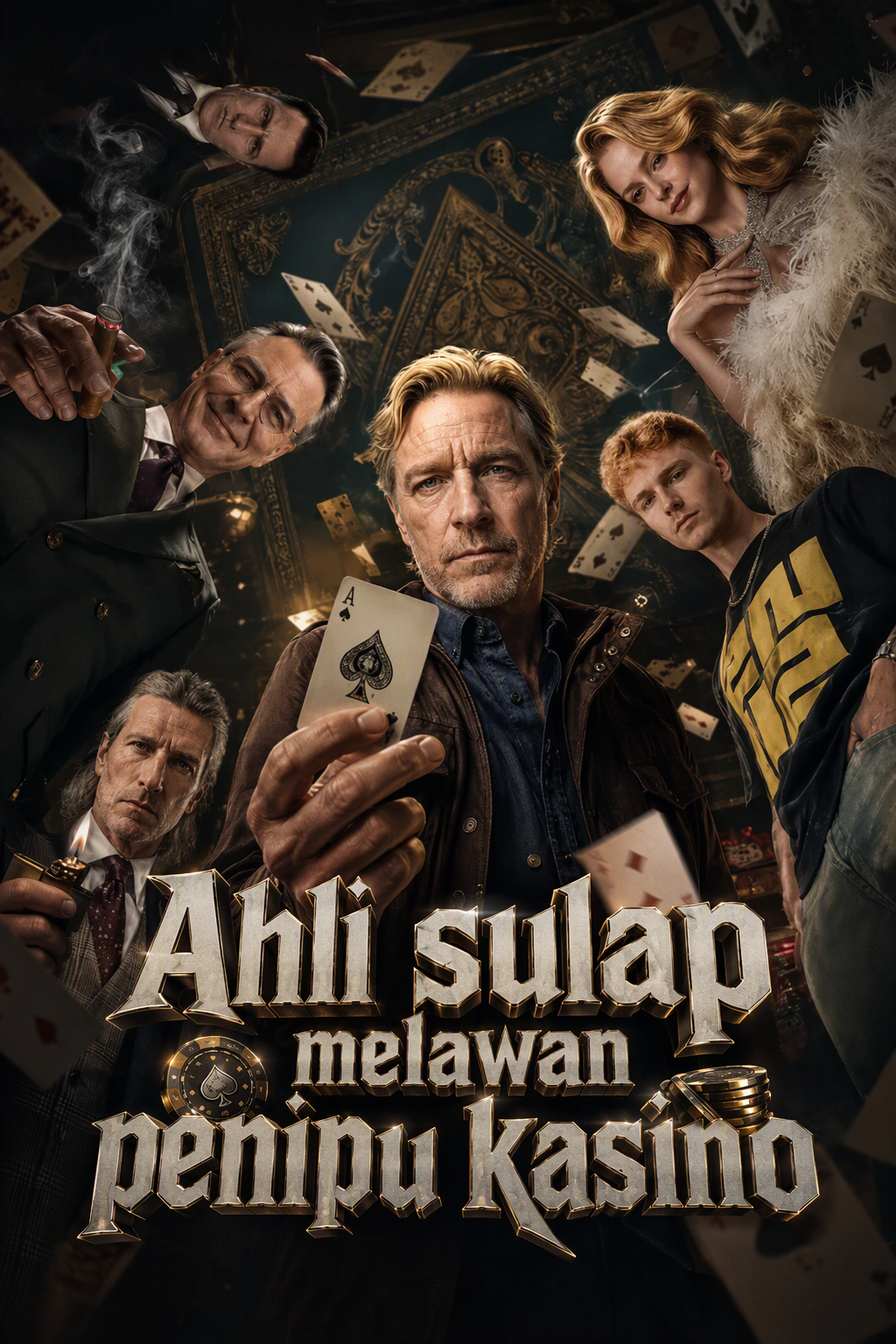 Ahli sulap melawan penipu kasino