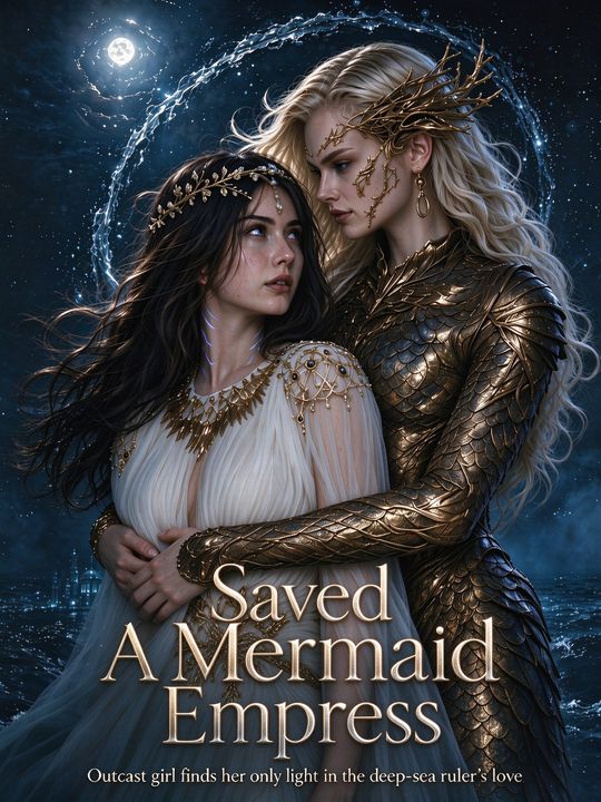 Saved A Mermaid Empress: Outcast girl finds her only light in the deep-sea ruler’s love