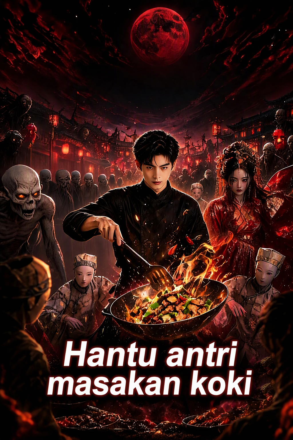 Hantu antri masakan koki