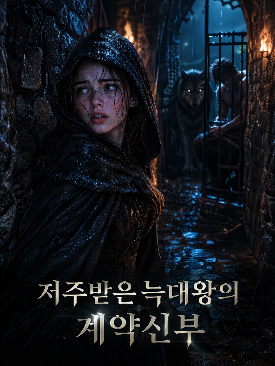 저주받은 늑대왕의 계약신부