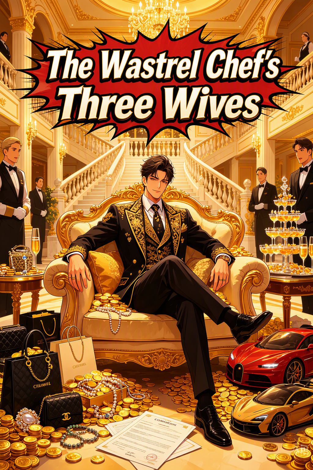 The Wastrel Chef's Three Wives