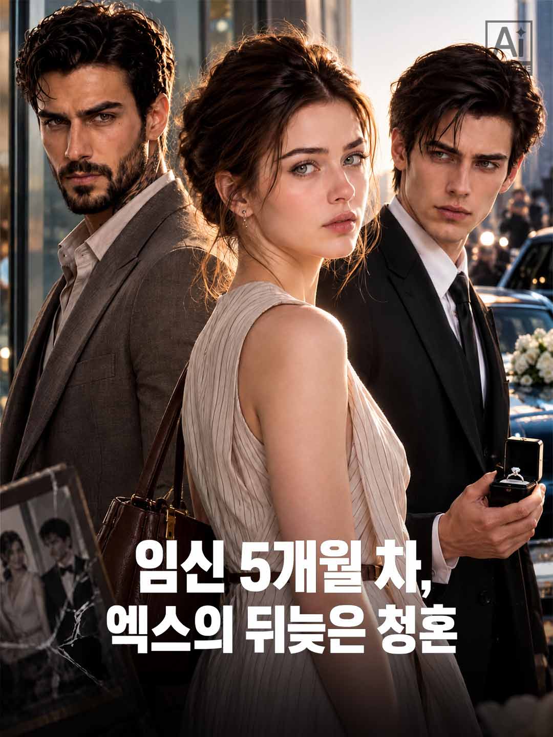 임신 5개월 차, 엑스의 뒤늦은 청혼