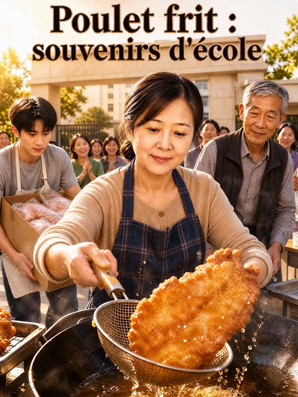 Poulet frit : souvenirs d'école
