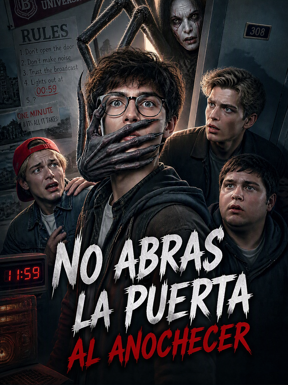 No abras la puerta al anochecer