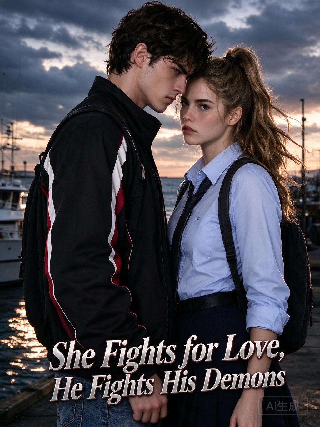 She Fights for Love, He Fights His Demons
