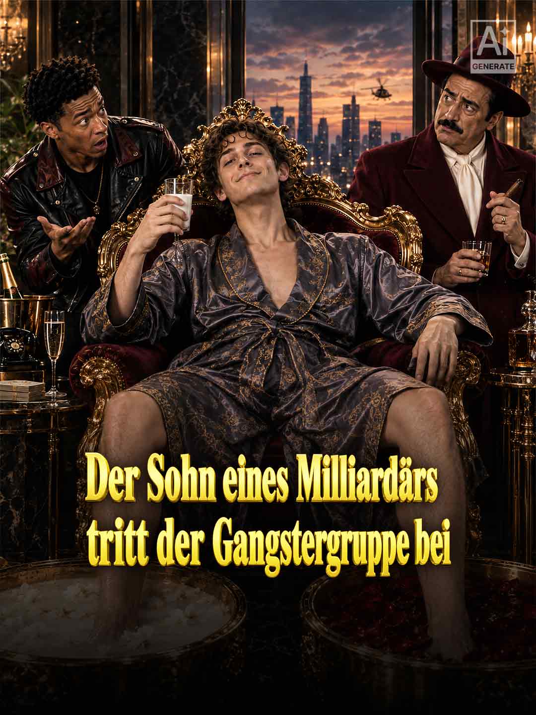 Der Sohn eines Milliardärs tritt der Gangstergruppe bei