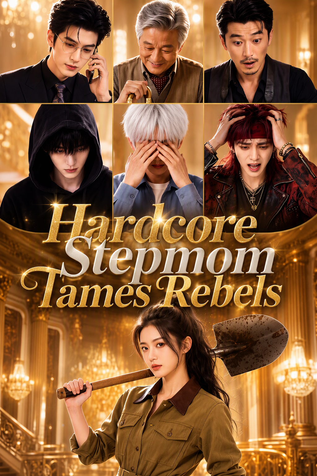 Hardcore Stepmom Tames Rebels