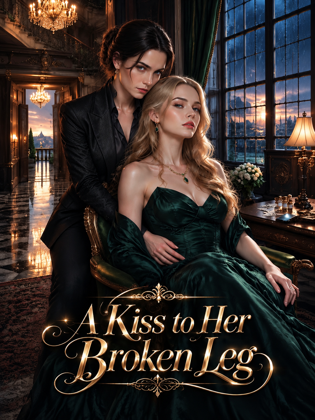 A Kiss to Her Broken Leg