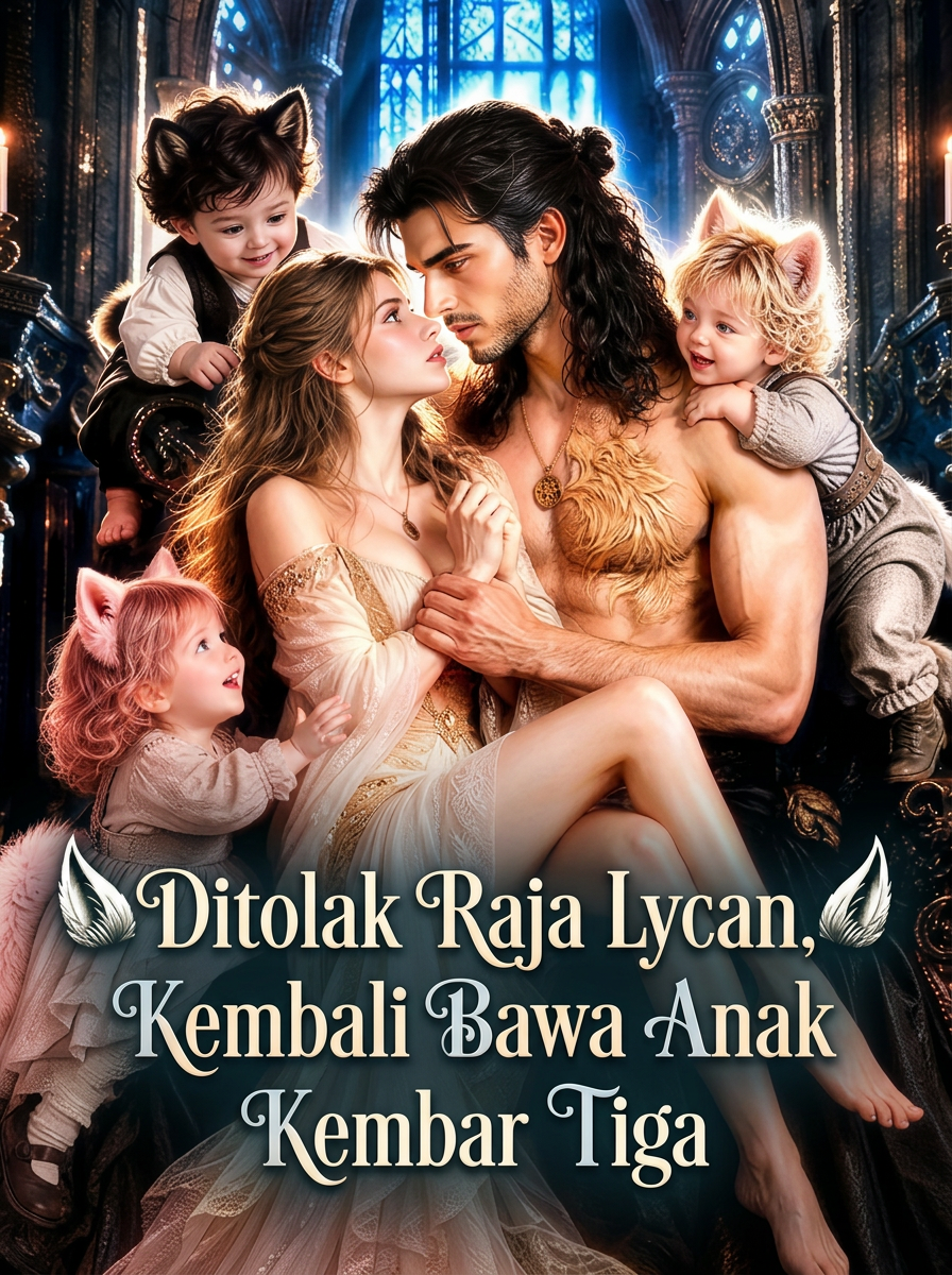 Ditolak Raja Lycan, Kembali Bawa Anak Kembar Tiga