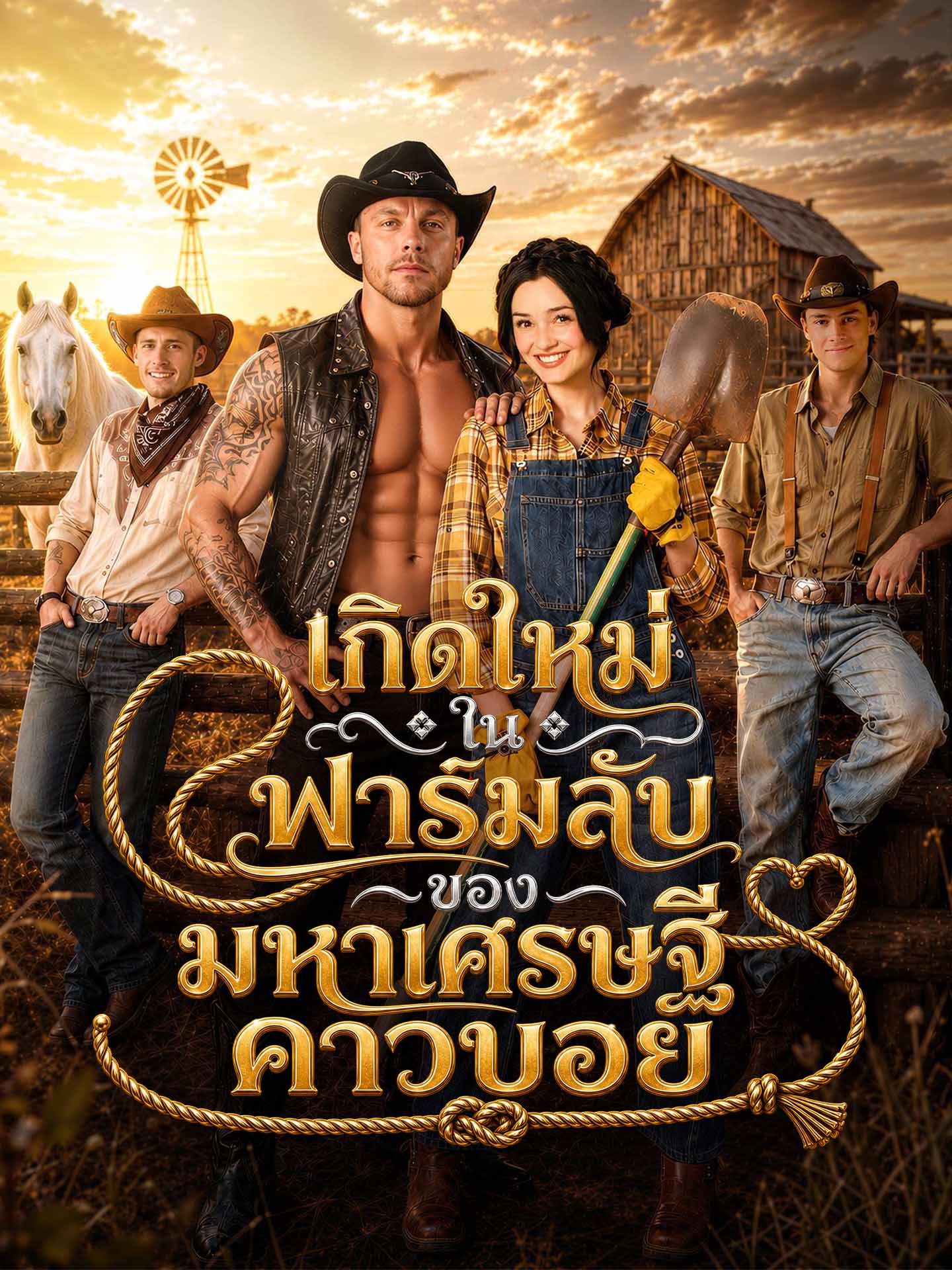 เกิดใหม่ในฟาร์มลับของมหาเศรษฐีคาวบอย
