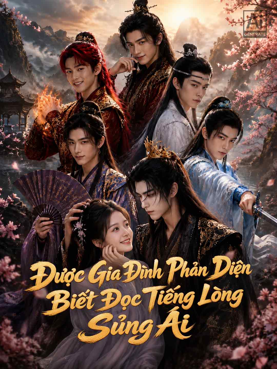 Được Gia Đình Phản Diện Biết Đọc Tiếng Lòng Sủng Ái