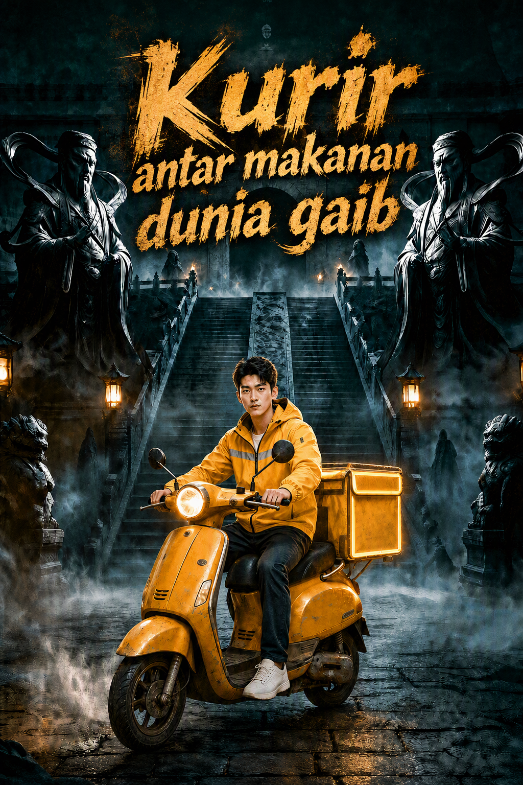 Kurir antar makanan dunia gaib