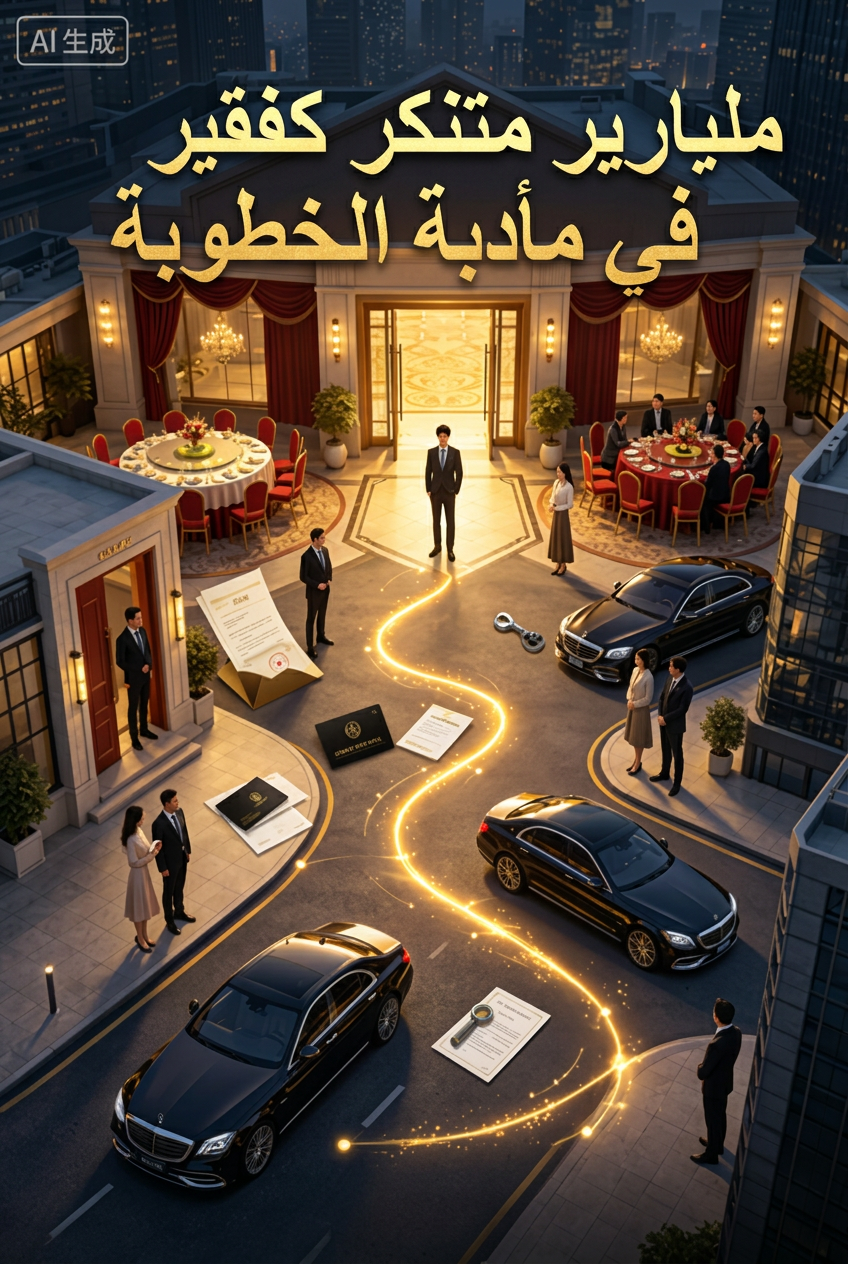 مليارير متنكر كفقير في مأدبة الخطوبة