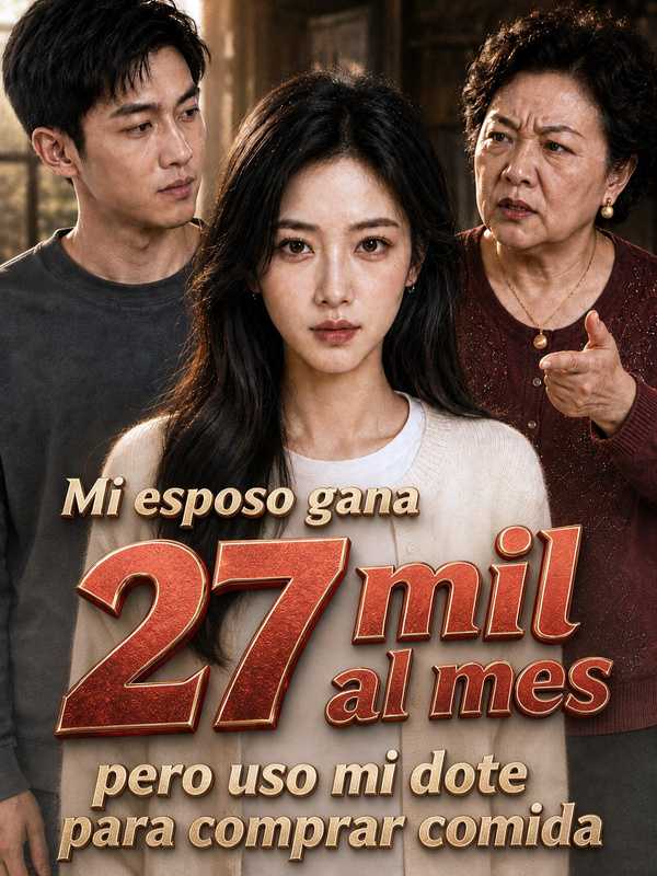 Mi esposo gana 27 mil al mes, pero uso mi dote para comprar comida