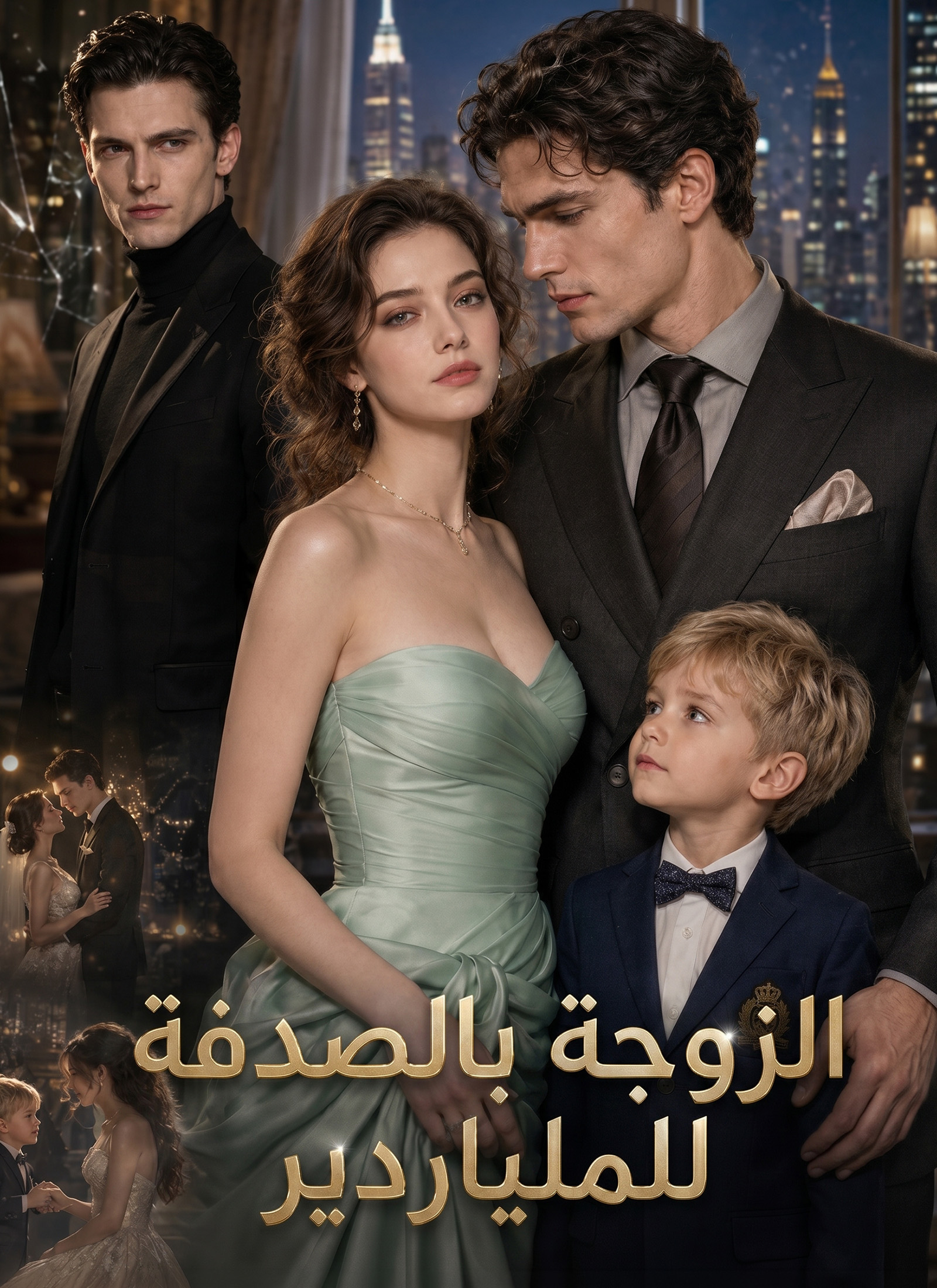 الزوجة بالصدفة للملياردير
