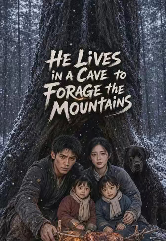He Lives in a Cave to Forage the Mountains
