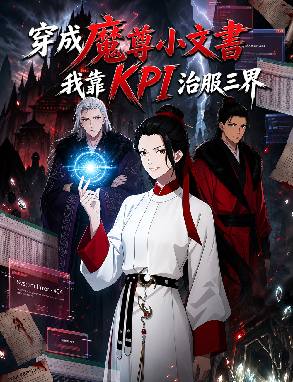穿成魔尊小文書，我靠 KPI 治服三界