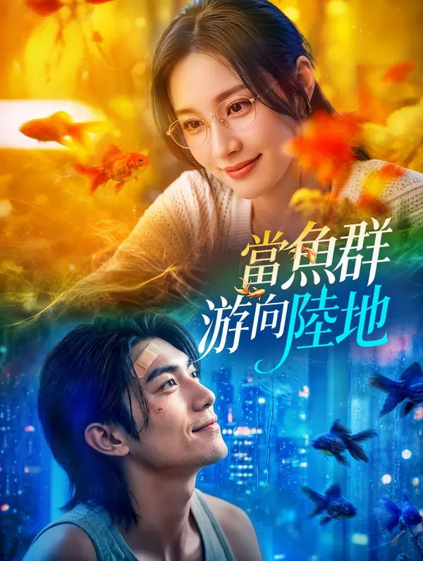 當魚群游向陸地