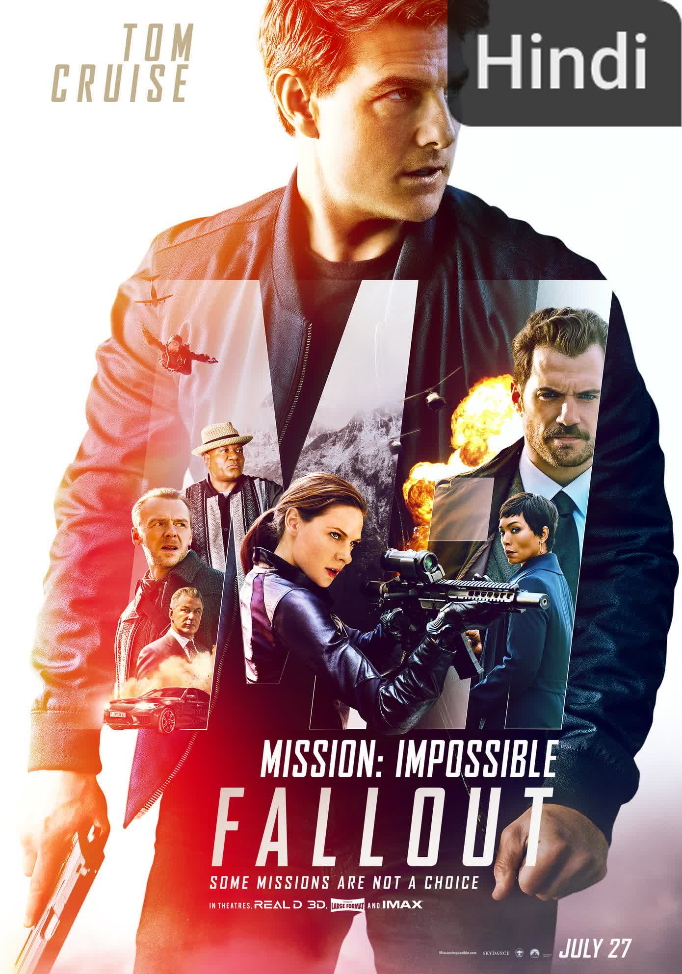 Mission: Impossible - Fallout [Hindi] (2018)