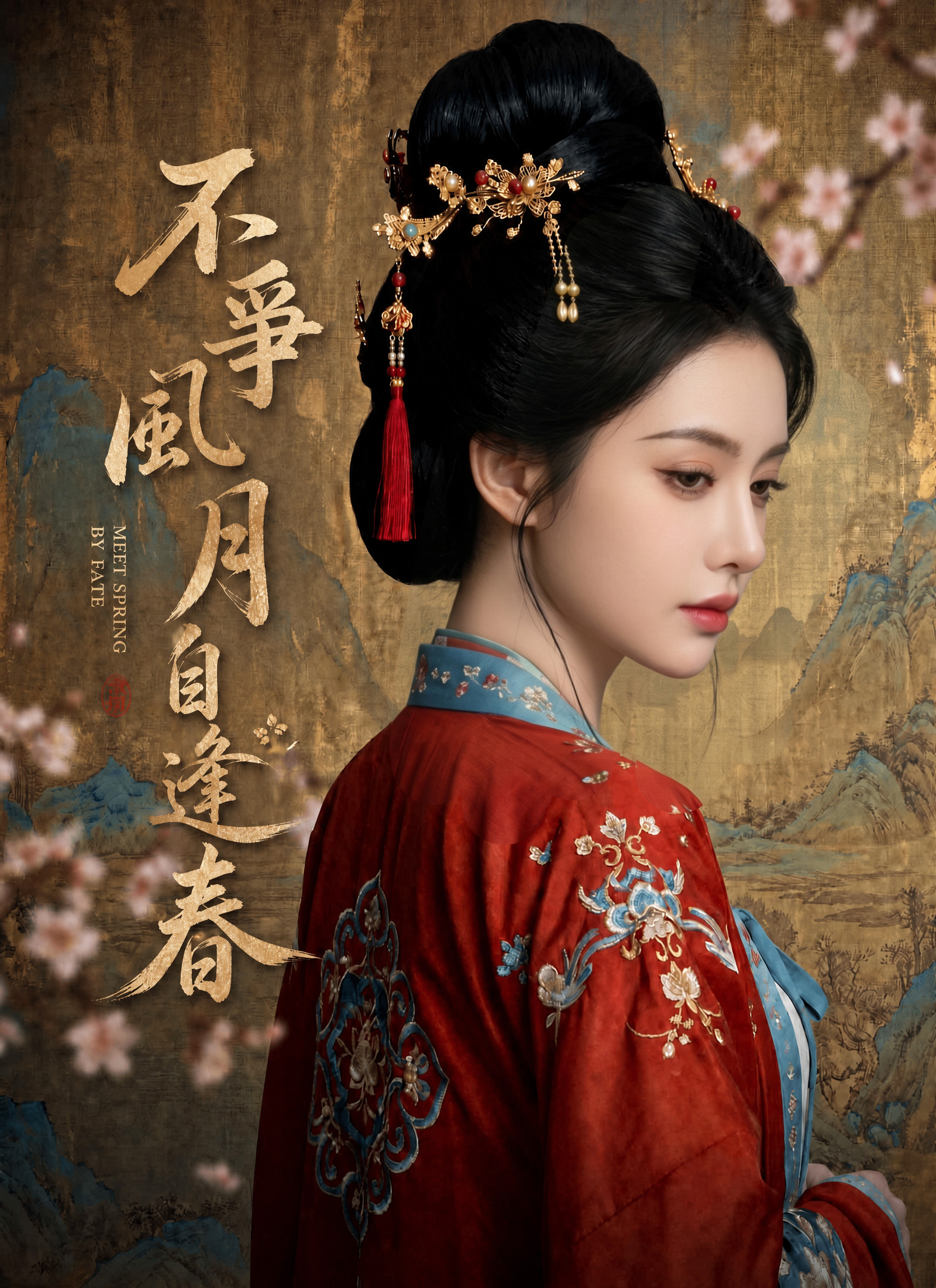 不爭風月自逢春