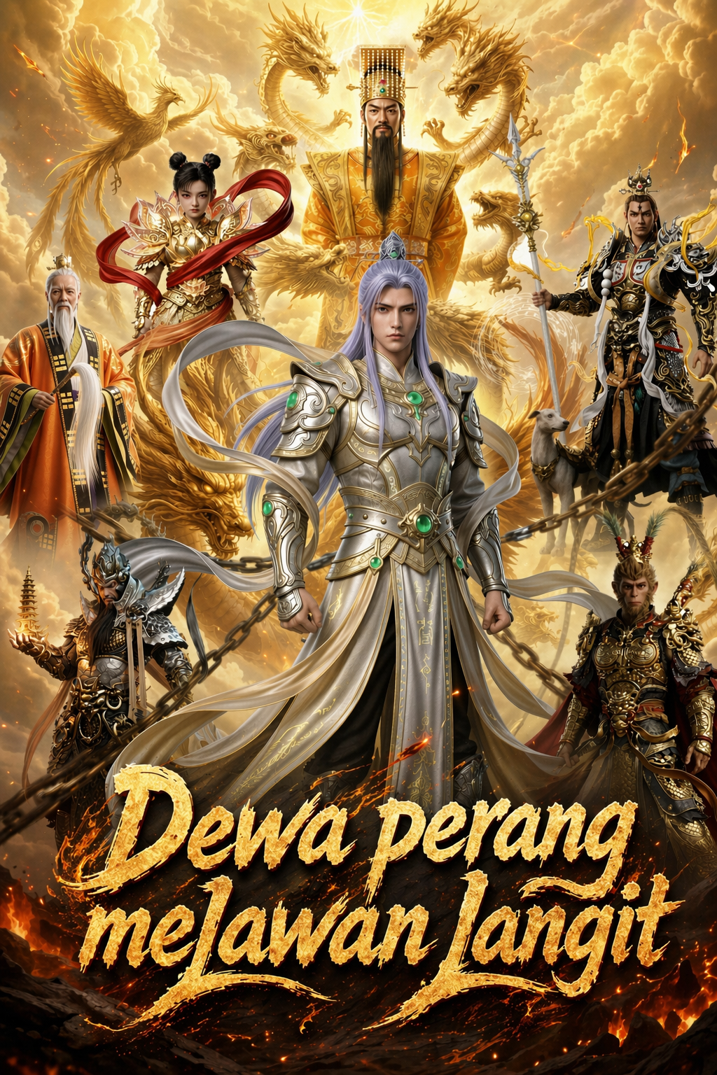 Dewa perang melawan langit